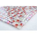 300X300 Color Mixture Glass and Stone Mosaic Wall Tile